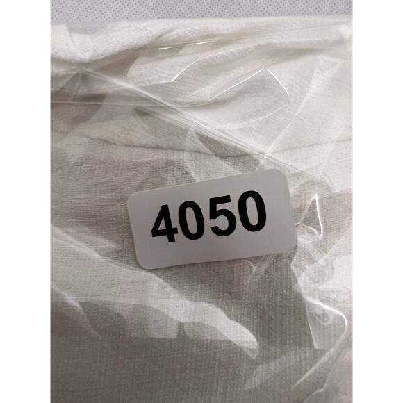 Eileen Fisher Shirt Womens White Button Up Linen Size Large PM Lagenlook - Picture 8 of 8